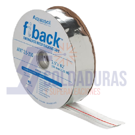 CINTA DE ALUMINIO DE FIBRA DE VIDRIO 2.5" X 82 FT